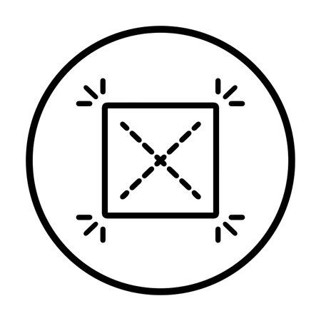 Center, grid, guidelines icon. Beautiful design and fully editable vector for commercial, print media, web or any type of design projects.のイラスト素材