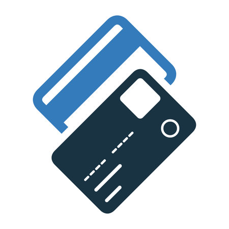 Credit card, finance, payment icon. Use for commercial, print media, web or any type of design projects.のイラスト素材