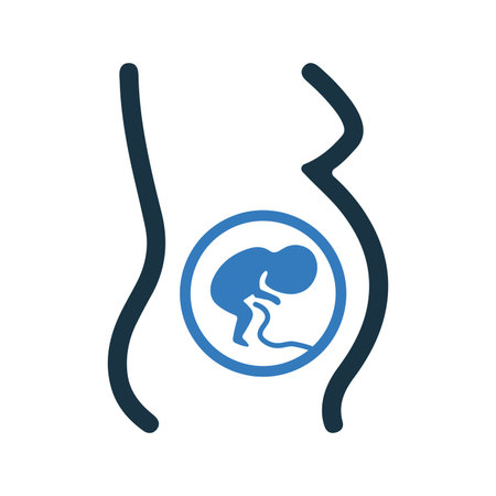 Embryo, fetus, mother, pregnancy icon. Beautiful design and fully editable vector for commercial, print media, web or any type of design projects.のイラスト素材