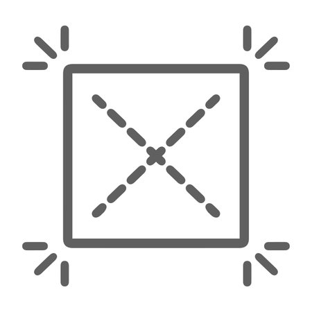 Center, grid, guidelines icon. Beautiful design and fully editable vector for commercial, print media, web or any type of design projects.のイラスト素材