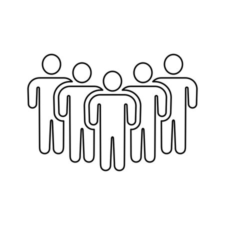 Leader icon use in mobile and app development or commercial purposes or any type of design projects.のイラスト素材