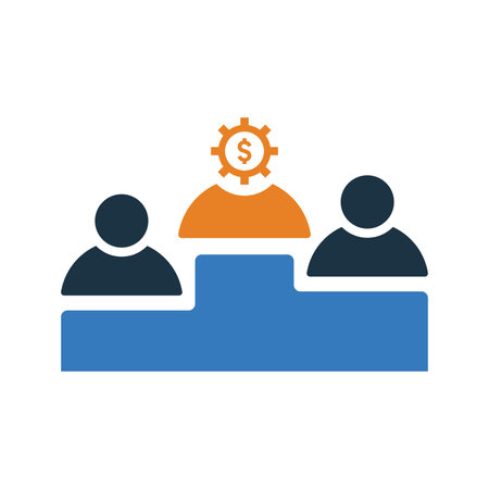Business success, Winner icon design template vector illustration for graphic and web design or commercial purposes.のイラスト素材