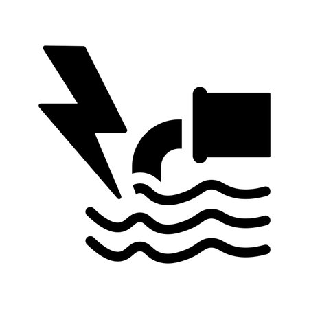 Current, effluent, flow icon - Well organized and editable Vector design using in commercial purposes, print media, web or any type of design projects.のイラスト素材