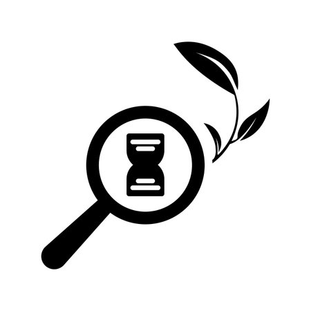 Biology, ecology icon - Simple editable vector EPS file.のイラスト素材