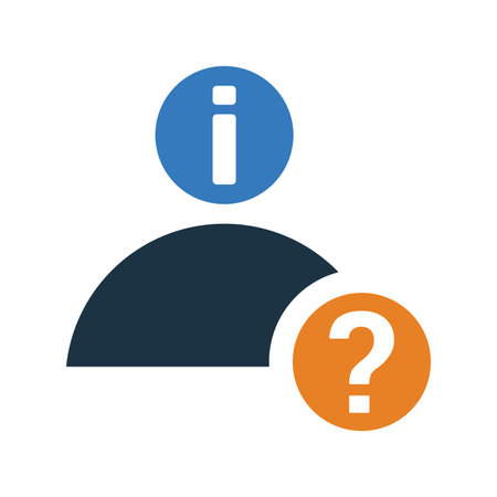 Query, info icon - Perfect use for designing and developing websites, printed files and presentations, Promotional Materials and many more. Vector EPS file.のイラスト素材