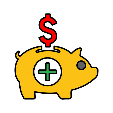 Save money, piggy bank icon is use in designing and developing websites, commercial, print media, web or any type of design project.のイラスト素材