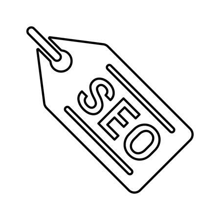 Seo Tag icon. use in mobile and app development or commercial purposes or any type of design projects.のイラスト素材