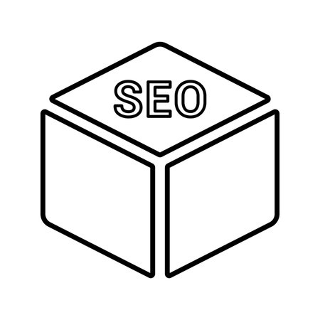 SEO Packages icon. Flat style vector EPS use in infographics,web design, presentations and on printed materials.のイラスト素材