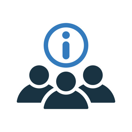 Team Information icon use in mobile and app development or commercial purposes or any type of design projects.のイラスト素材