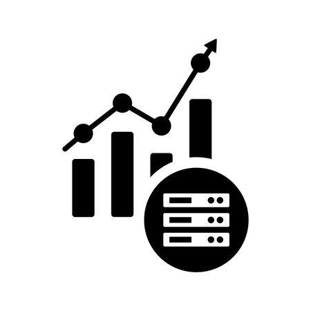 Data Analytics icon.. Use for designing and developing websites, commercial purposes, print media, web or any type of design work.のイラスト素材