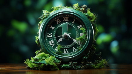 a clock background.の素材
