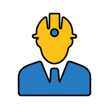 Worker Man icon. design for commercial use, web, print media or any type of design projects.のイラスト素材