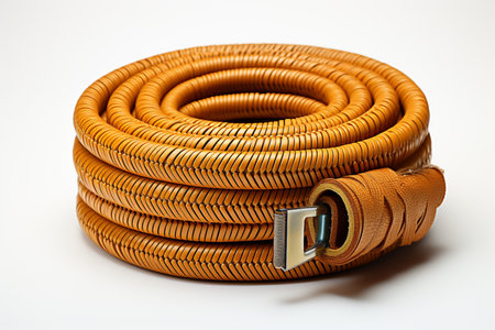 Dust Hose on white background. A high quality image created with generative Ai.の素材
