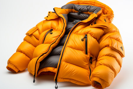 Insulation Jacket. A high quality image making by generative ai.の素材