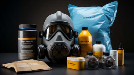 Non Asbestos Products. A high quality image making by generative ai.の素材