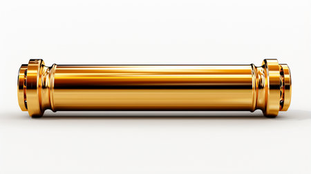 Ajay Cpvc Pipe on white background. A high quality image making by generative ai.の素材