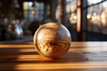 Wooden Articles. A high quality image making by generative ai.の素材