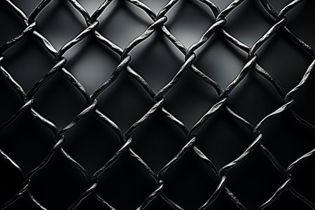 Wire Mesh Grille. A high quality image making by generative ai.の素材