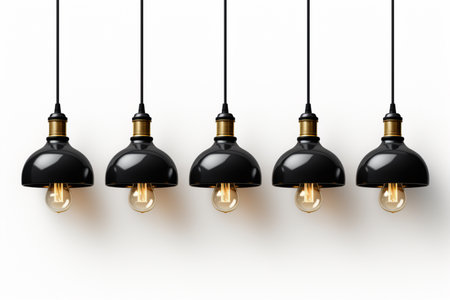 Ceiling Lights. A high quality image making by generative ai.の素材