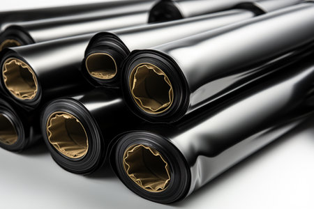 Ink Duct Foils. A high quality image making by generative ai.の素材