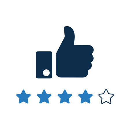 Experience, feedback, review icon. Simple vector illustration for graphic and web design or commercial purposesのイラスト素材