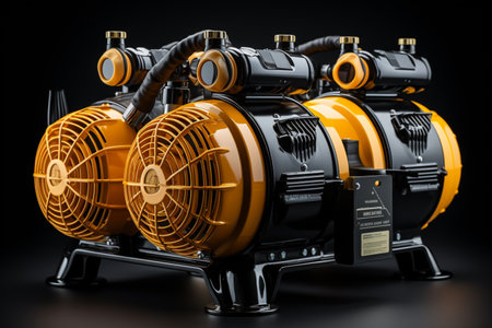 Air Pumps. A high quality image making by generative ai.の素材