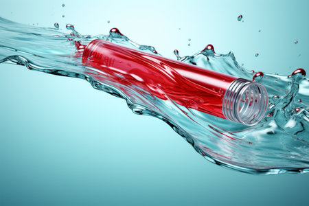 Correction Fluid on white background. A high quality image making by generative ai.の素材