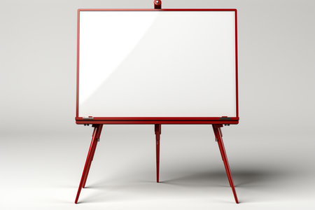 Notice Board Pin on white background. A high quality image making by generative ai.の素材