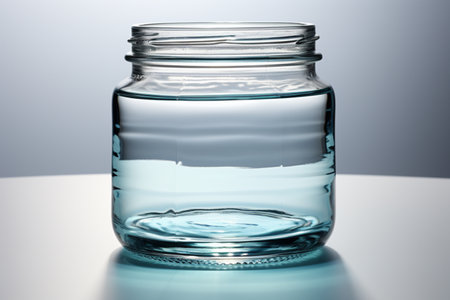 Water Jar Cap on white background. A high quality image making by generative ai.の素材