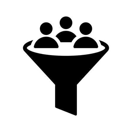 Filter employee icon - Well organized design using in commercial purposes, print media, web or any type of design projects.のイラスト素材