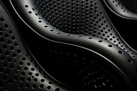 Perforated Seat Back. A high quality Ai Generated image.の素材