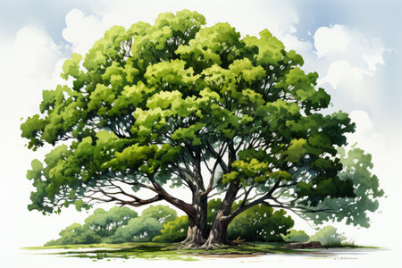 Camphor. A high quality image created with Generative Aiの素材