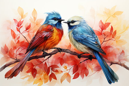 Bloodfin Tetras on white background. A high quality image created with Generative Aiの素材