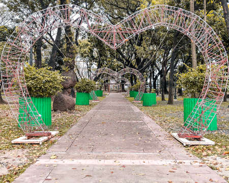 Heart Heart Heart for people who walk here and feel the love for each couple.
