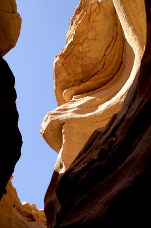 Canyon Valley Desert Israel Landscapeの写真素材