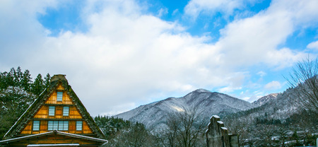 snow villageのeditorial素材