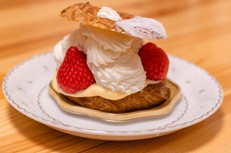 Paris breast cakeの写真素材