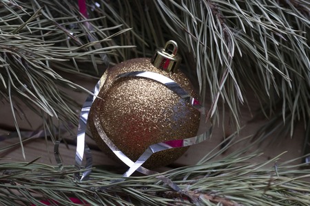 Christmas tree toyの写真素材
