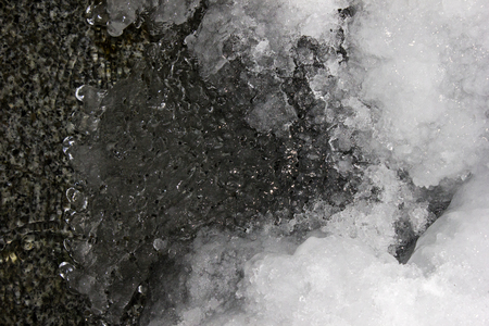 Melting ice. Background.の写真素材