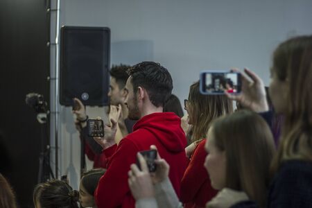 Russia, Udmurtian Republic, Izhevsk coffee festival 2019. 10 november 2019のeditorial素材