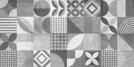 Mosaic geometric wall tile pattern it can be used for ceramic tile, Wall Decor for interior home...