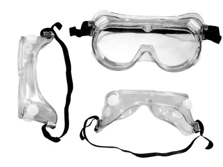 Disposable Surgical Glasses, a Personal Protective Equipmentの写真素材