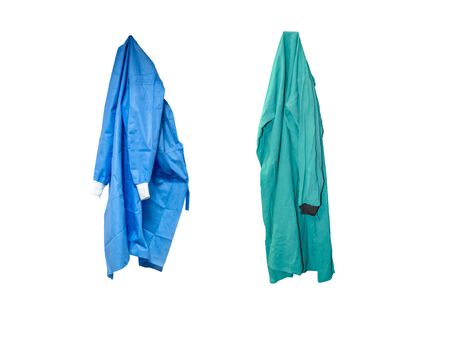 disposable surgical gown for Hospitalの写真素材
