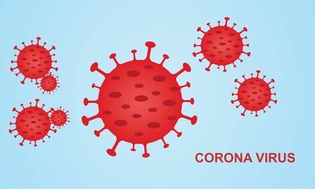 Vector Image of Corona Virus COVID19のイラスト素材