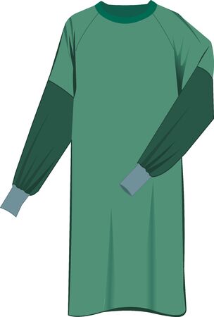 Vector Images of disposable surgical gown for Hospitalのイラスト素材