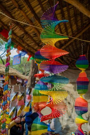 Traditional Handmade Diwali Clay Lampの写真素材