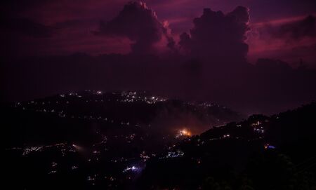 Barog, a hill station in Solan district in the Indian state of Himachal Pradeshの写真素材