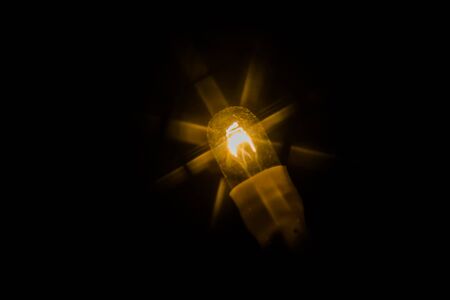 Happy Diwali - colorful decorating LED light for diwali  during diwali celebrationの写真素材