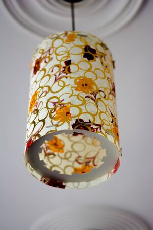 Happy Diwali - colorful decorating LED light for diwali  during diwali celebrationの写真素材