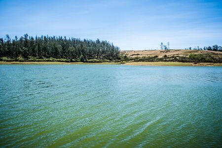 Pykara Lake is a popular getaway that is at a distance of about 20 kilometres from Ooty, in the Nilgiri district of Tamil Nadu, India.の写真素材